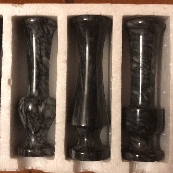 Vintage Marble Artcraft Vases - Picture 4 of 4